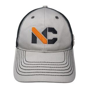 Ness Campbell Crane Rigging Strapback Trucker Hat Gray OS Mesh Back Towsleys